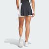 Adidas Tennis Premium Skirt With Colorblock Logo Women Bottoms Black White IL7375