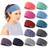 Absorbing Sweat Sports Hair Bands Elastic Yoga Hairbands Headband Women Men Running Fitness Turban Outdoor Gym Head Wrap Bandana