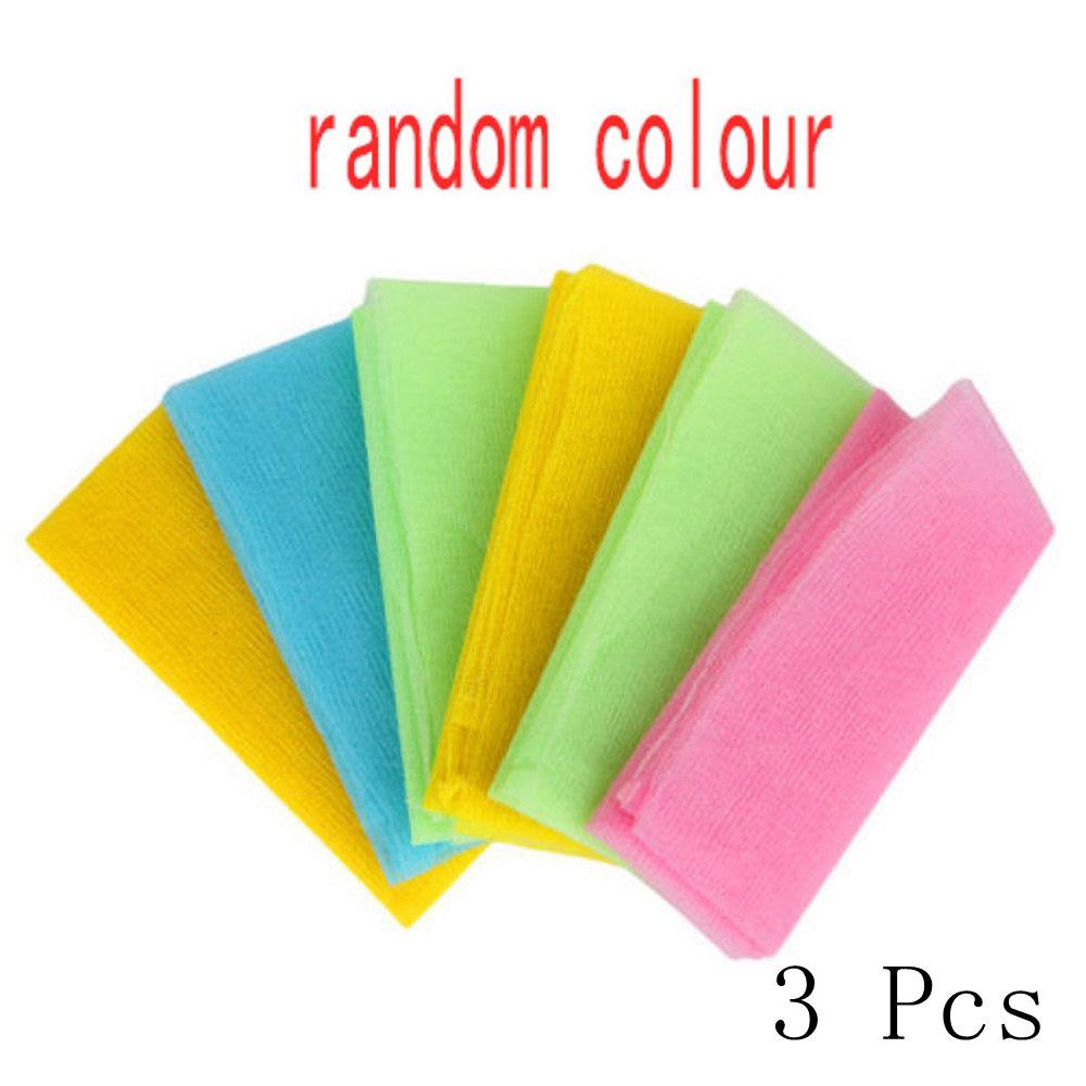 Pcs Random Color Cheap Exfoliating Hot Sale Body Cleaning Scrubbing Bath Shower Cloth Washing Towel