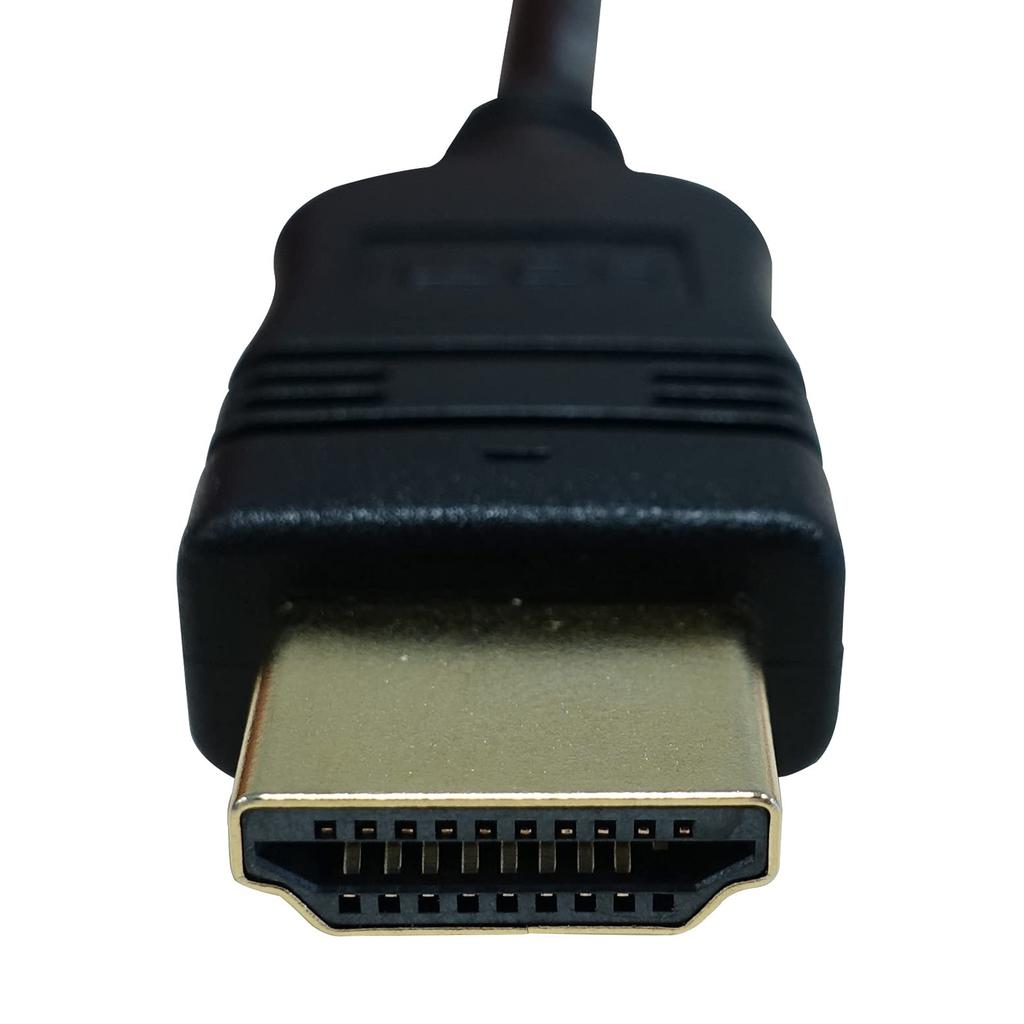 Высокоскоростной кабель HDMI 2 м HDMI с поддержкой Ethernet Черный [Yamazen] (HDMI [Папа] - [Папа]) Версия 1.4 HDB-420