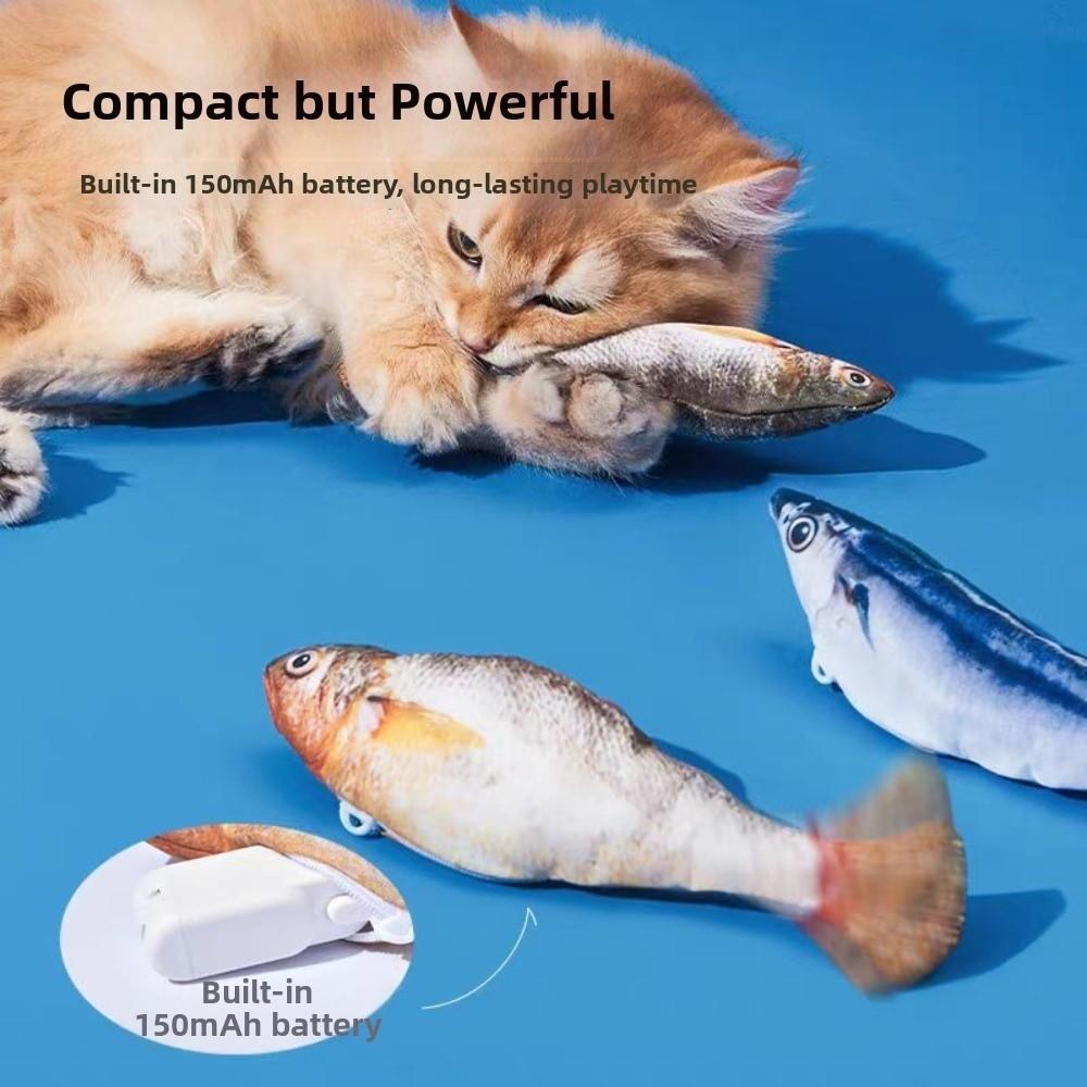 Relieve Boredom Interactive Cat Toy Type-C Charging Electric Cat Catnip Toy Pet Supplies