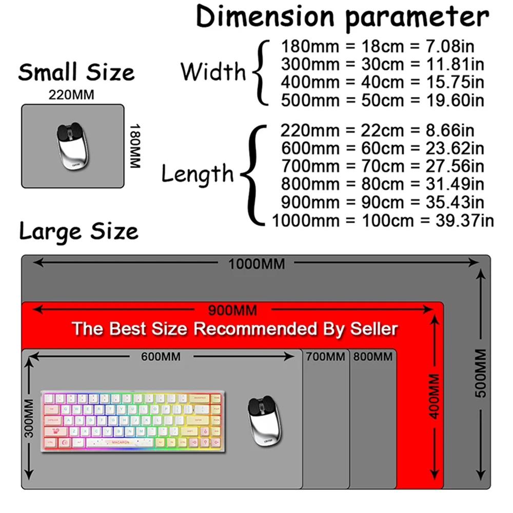 Mouse Pad Anime Gamer Gaming Accessories Speed C-chrono Trigger Keyboard Pad Rubber Lock Edge Desktop Mouse Mat Laptop Mousepad