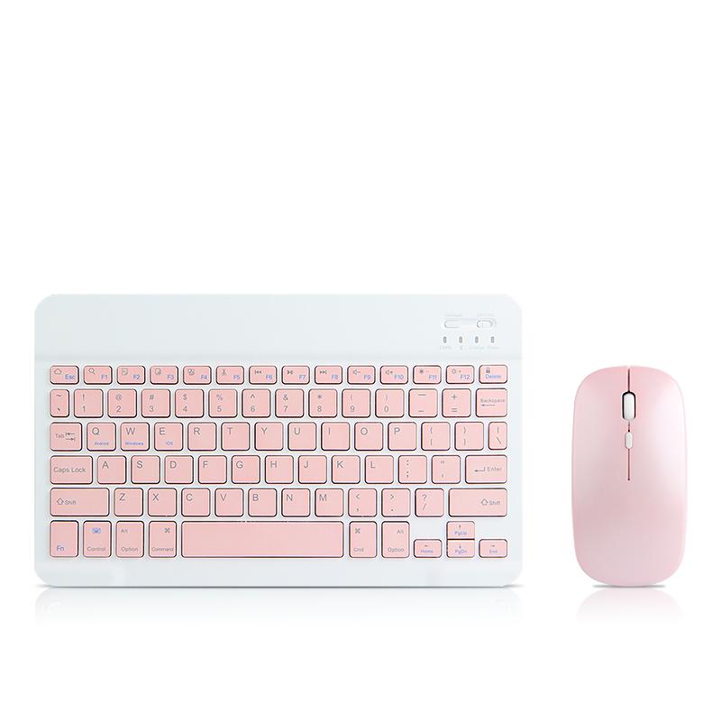 Беспроводная Bluetooth-клавиатура и мышь для Android iOS Windows Phone Tablet iPad Air Pro Pad для Xiaomi Redmi Pad/Mi Pad 5 Pro/4 Plus Tablet