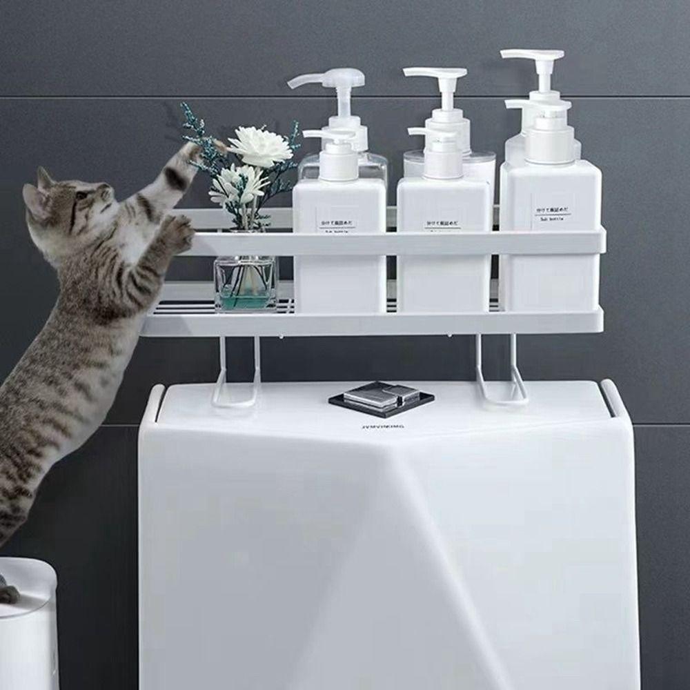 Полые полки для ванной комнаты, сливная полка для хранения, водостойкая полка для унитаза, кухня