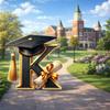 Keepsake Graduation Gifts 2D Flat desktop Ornament Graduation Decorations  Home Decoration