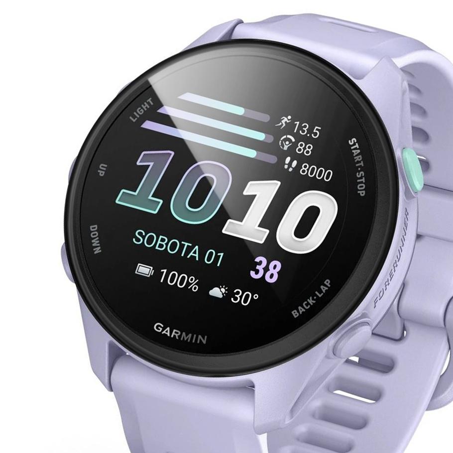 2x ERBORD Hybrid Glass for Garmin Forerunner 70 42mm