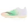 Li Ning TF Turf Indoor Тканевая Амортизация Скользкая Устойчивая к Истиранию Футбольные Бутсы Мужские Бело-Зеленые ASTS019-2