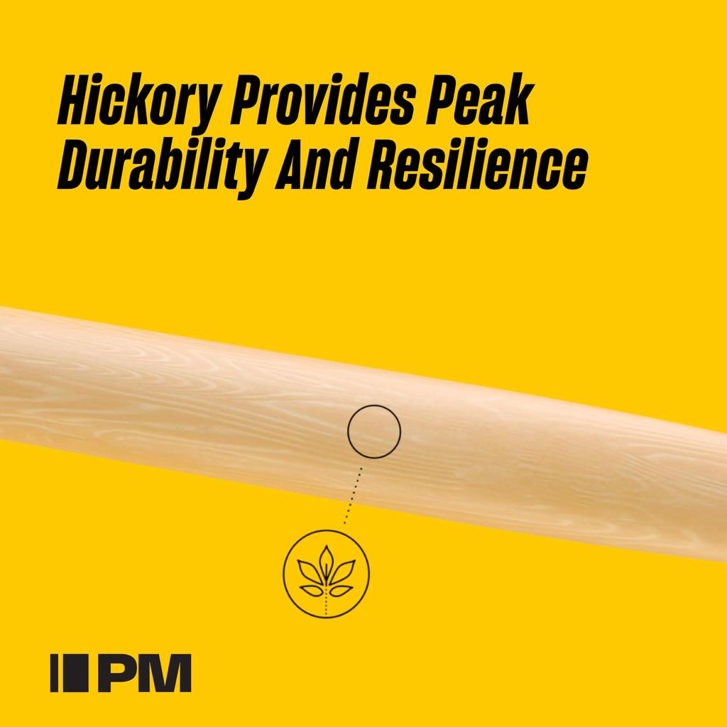 PROMARK Drumstick Hickory NaturalFinish WoodTip 5A TXR5AW X (406 14mm) []
