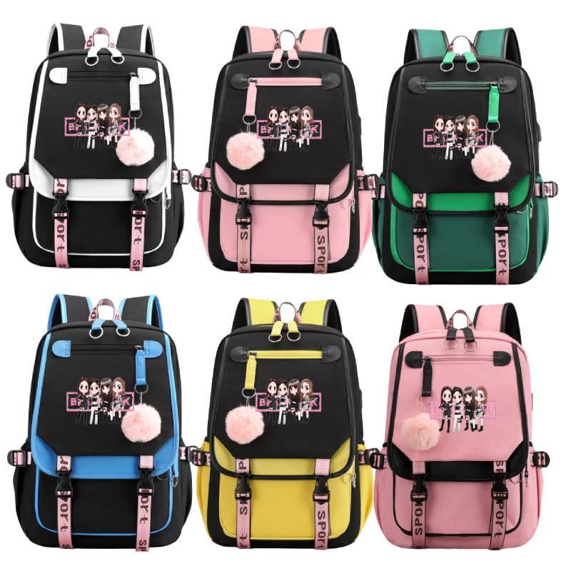 Рюкзак Blackpink Lisa Starry Sky на двойных плечевых лямках 36-55 л