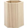 Pencil Holder - Hexagonal - Light Wood - Ref 57450 - Elegant Design