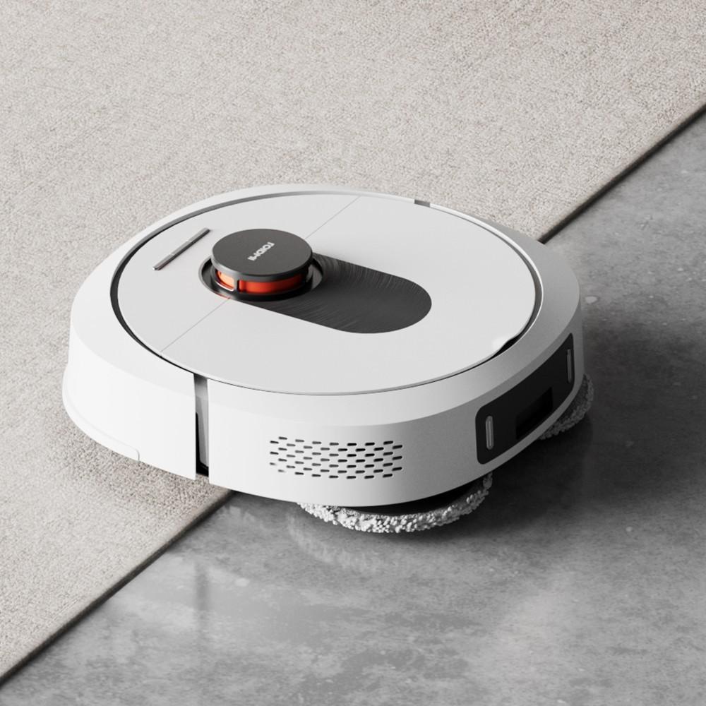 Обновленный:  Умный робот-пылесос ROIDMI EVA, самоочищающийся и опорожняющий, 3200 Па, мощное всасывание, 3-в-1, пылесос, подметание и уборка