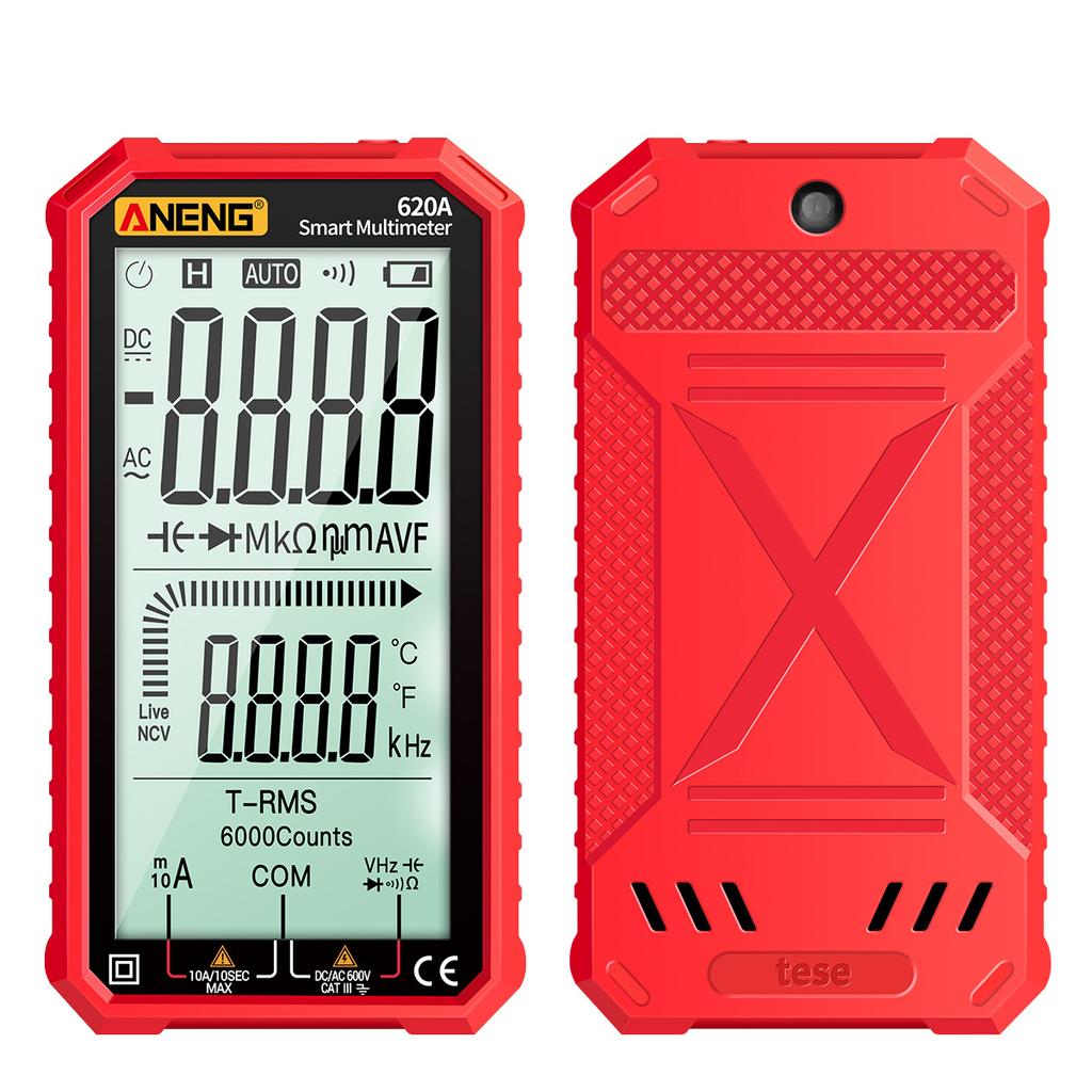 Aneng 4.7-Inch LCD Display AC/DC Digital Multimeter Ultraportable True-RMS Multimeter Auto-Ranging