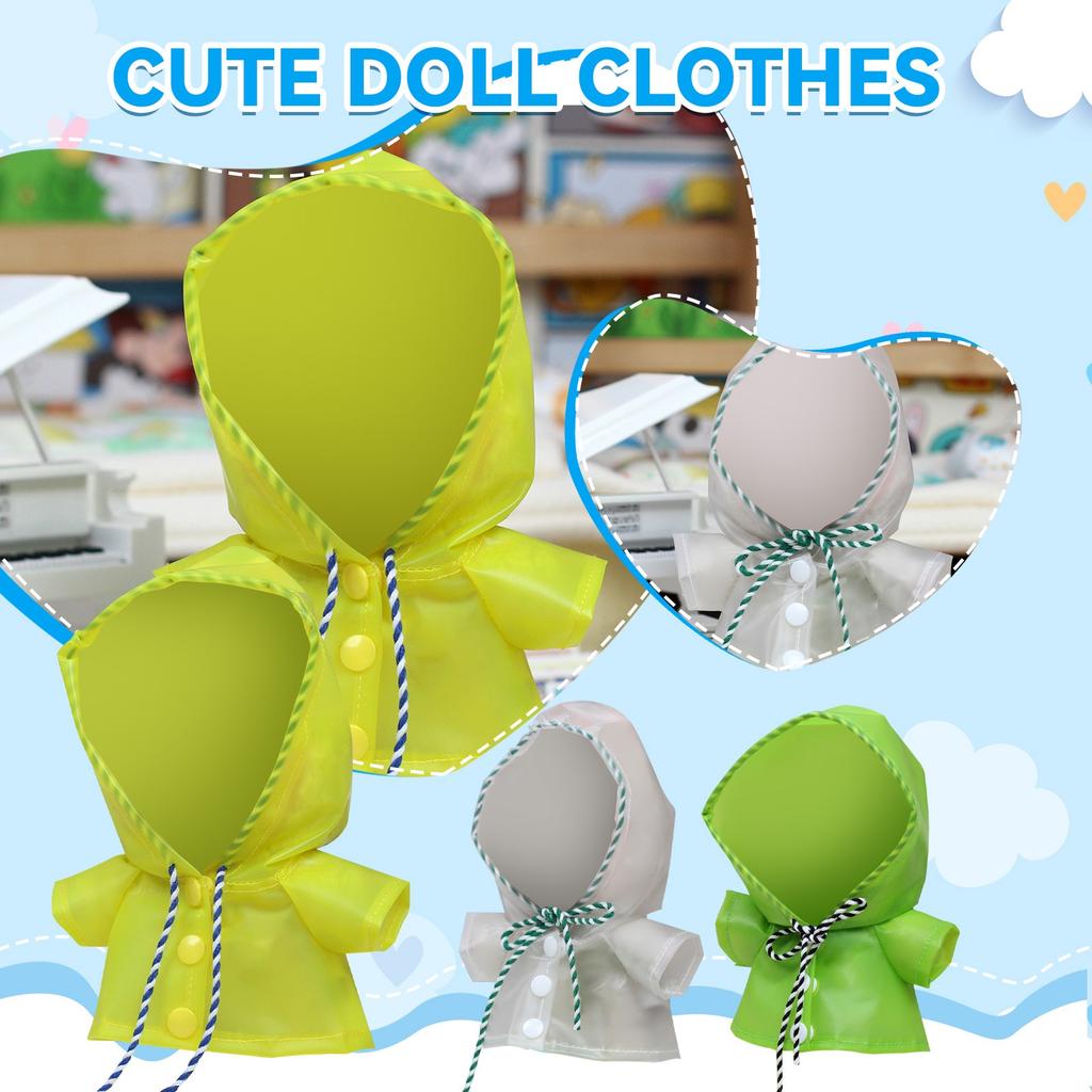 Набор костюма для куклы 17 см Аксессуары для куклы Любовь Цилиндр Сумка Без куклы Дождевик