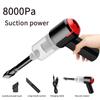 9000Pa Car Vacuum Cleaner Cyclone Suction Portable Cordless Handheld Auto Vacuum Wireless For Car Accessories