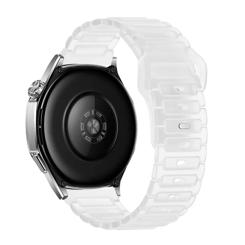 18mm 20mm 22mm Strap for Samsung Galaxy Watch 7 FE 6 5 4 5Pro 6/4Classic Silicone Band for Huawei GT5 Pro 46mm GT4/3Pro Bracelet