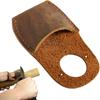 Fire Resistant Thumb Protection Cover Anti-Heat Handmade Carving Kit Wood Carving Tools Durable Finger Protector Woodworkers Accessories