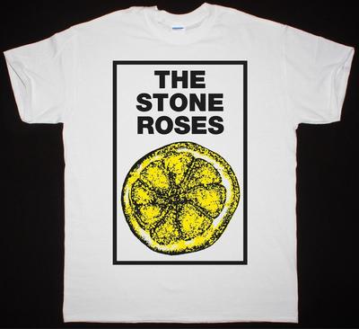 Новая THE STONE ROSES LEMON Подарок для фанатов Футболка DN136