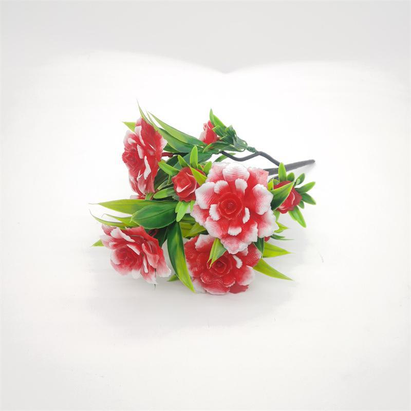 Новый букет из искусственных пионов и роз в виде бонсай для украшения дома