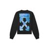 Off-White Толстовка с длинным рукавом Marker Arrow Мужская толстовка черная OMBA035E20FLE0021045