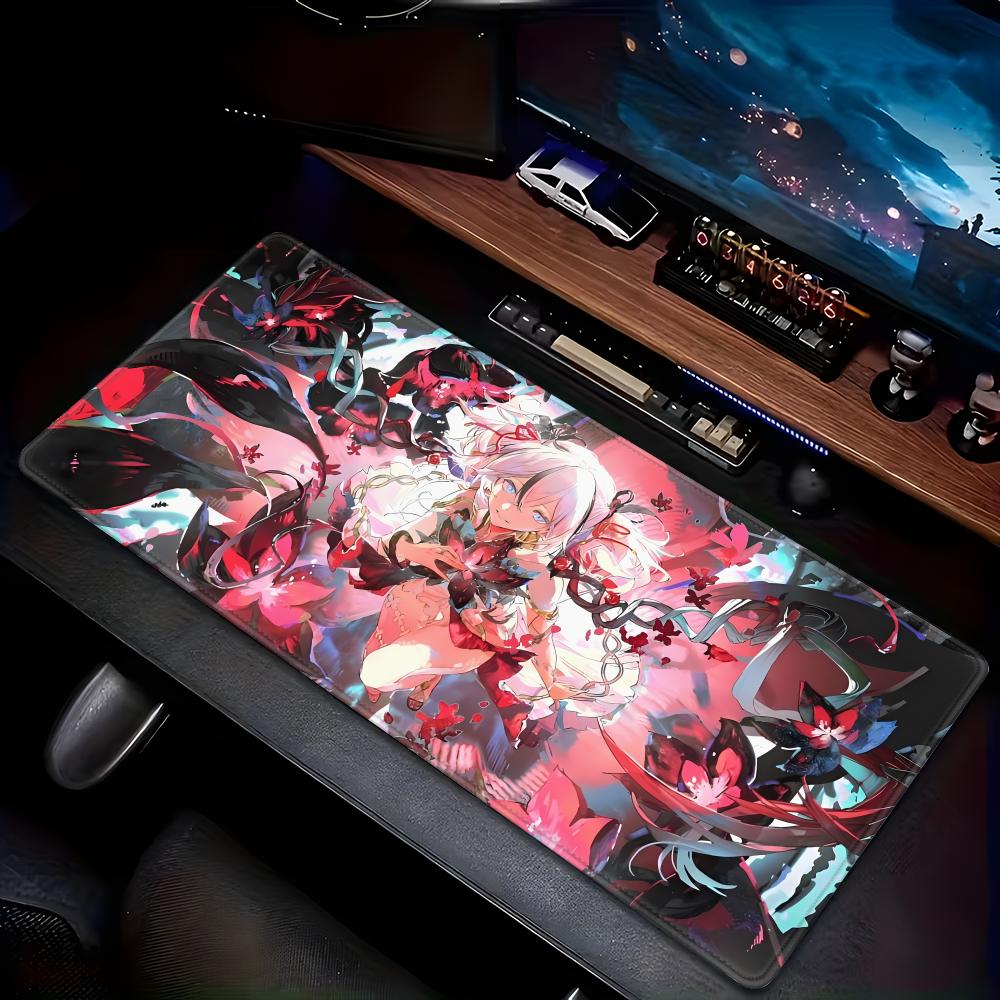 Wuthering Waves Chun Mouse Pad - XXL HD Game Character Print, Stitched Anti-Fray Edges, Non-Slip for Anime Game Enthusiasts