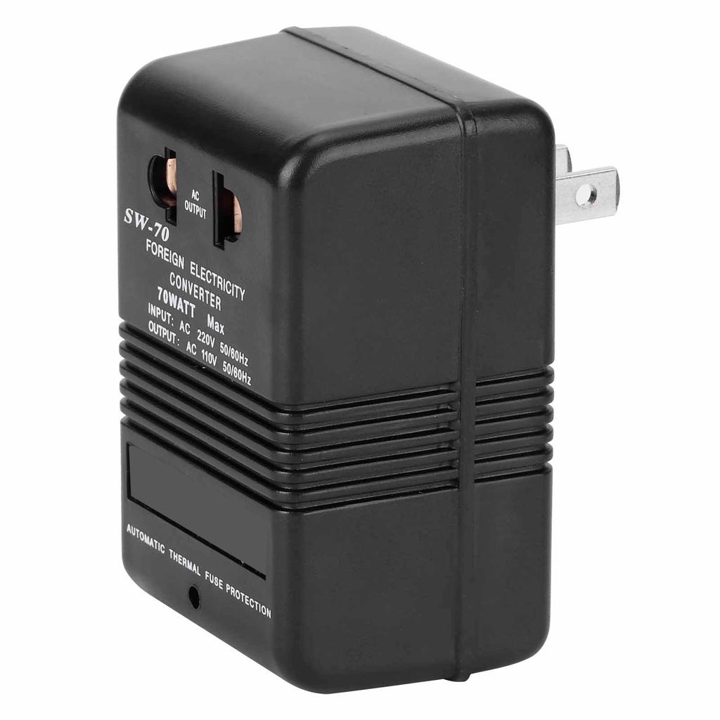 Преобразователь напряжения 70 Вт понижающий трансформатор для электрических зубных щеток бритв CN220V