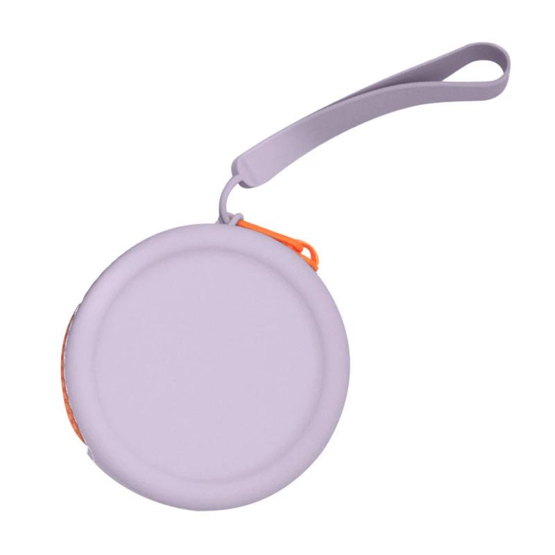 Популярный силиконовый кошелек для монет Мини-кошелек Сумка Однотонный Женский Девочкам Чехол для ключей и наушников Детский подарок