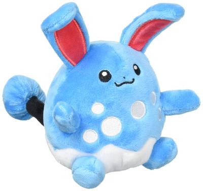Pokemon Center Оригинальная мягкая игрушка Mariluli Pokémon 15×16×8(В×Ш×Гсм)