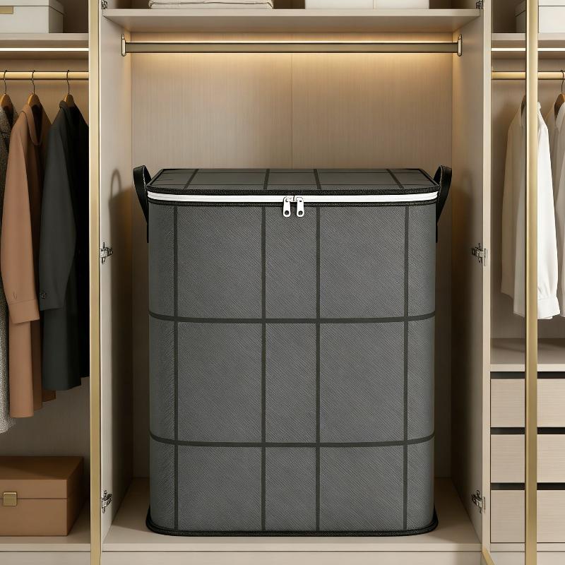 Сумка-органайзер для одеял и постельного белья, большая вместимость, складное решение для хранения, для аккуратной и легкой организации
