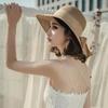 Casual Women Sun Hat Summer Travel Beach Hat New Bowtie Fisherman Hat