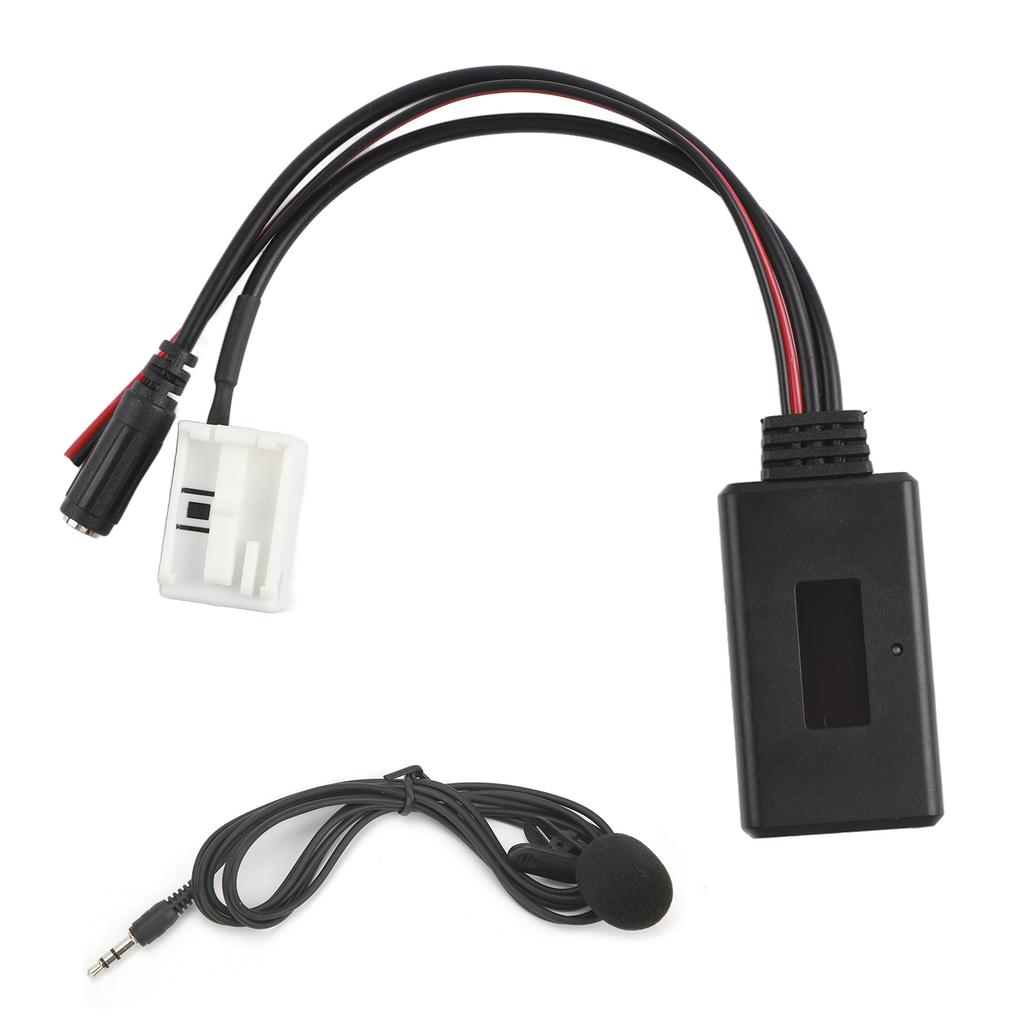 12-контактный автомобильный радиоприемник RD4 Bluetooth Музыка AUX Телефонный звонок Громкая связь Адаптер микрофона подходит для Peugeot