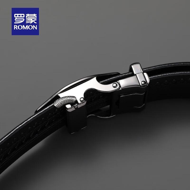 Romon Men's Business Casual PU Leather Belt
