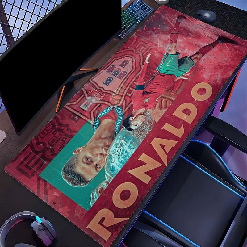Ronald Mouse Pad, Large Gaming Desk Mat, Non-slip XXL Mousepad for Laptop & Tablet, Mini PC Playmat with Stitched Edges