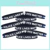Thin Blue 1 Line Bracelet Lives Matter Wristband Support Accessories Decoration