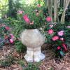 Fanyil Joy Planter Resin Sculpted Sheremart Joy Planter Face Statue Flower Pot with Feet for Indoor Outdoor Plants Decoration