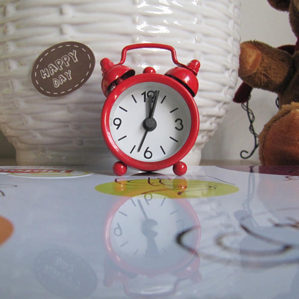 4cm Creative Cute Mini Metal Small Alarm Clock Electronic Alarm Clock Multi Color Electronic Small Alarm Table Morning Clock2