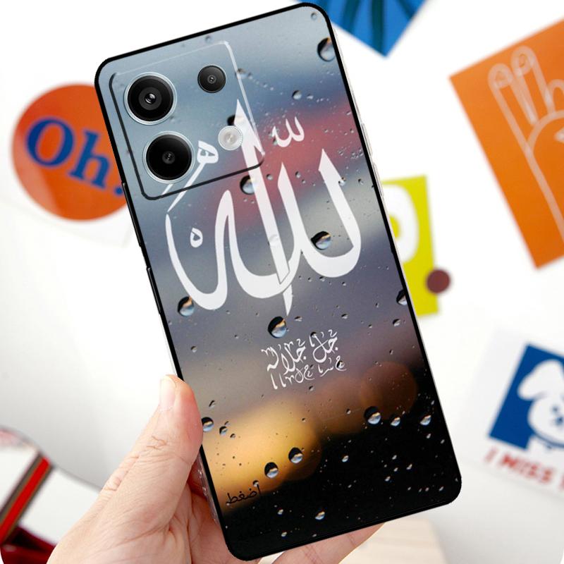 Арабский Коран Исламские Цитаты Мусульманский Чехол Для Xiaomi Redmi Note 14 13 10 11 12 Pro 11S 12S Чехол Для Redmi 15 14C 10C 12C 13C 15C