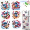 6Pcs Lovely Elk Diamond Art Fridge Magnet Diamond Painting Refrigerator Magnet Diamond Painting Fridge Magnet for Adults Beginners