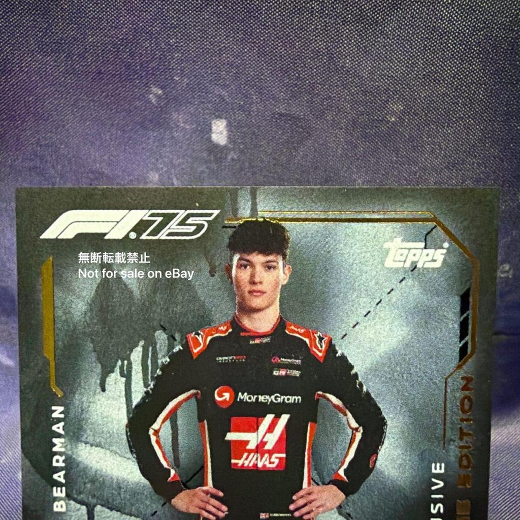 Б/у Topps F1 Turbo Attax 2025 Оливер Берман
