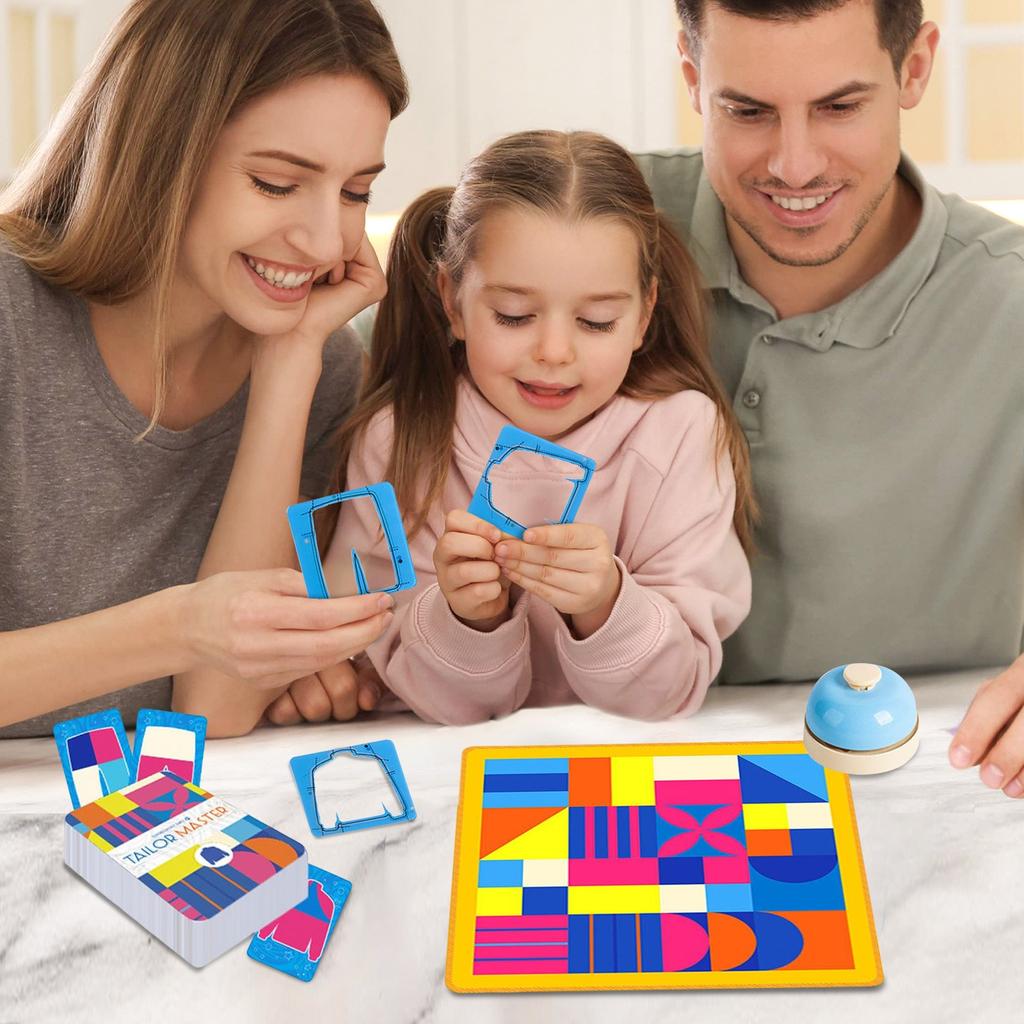 Tailor Master Настольная игра для двух игроков Тренировка реакции и концентрации Графическая обучающая игрушка для сопоставления цветов