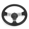 11.8in Steering Wheel with Cap Assy Fit for DIY China Go Kart Karting ATV UTV Bike Parts