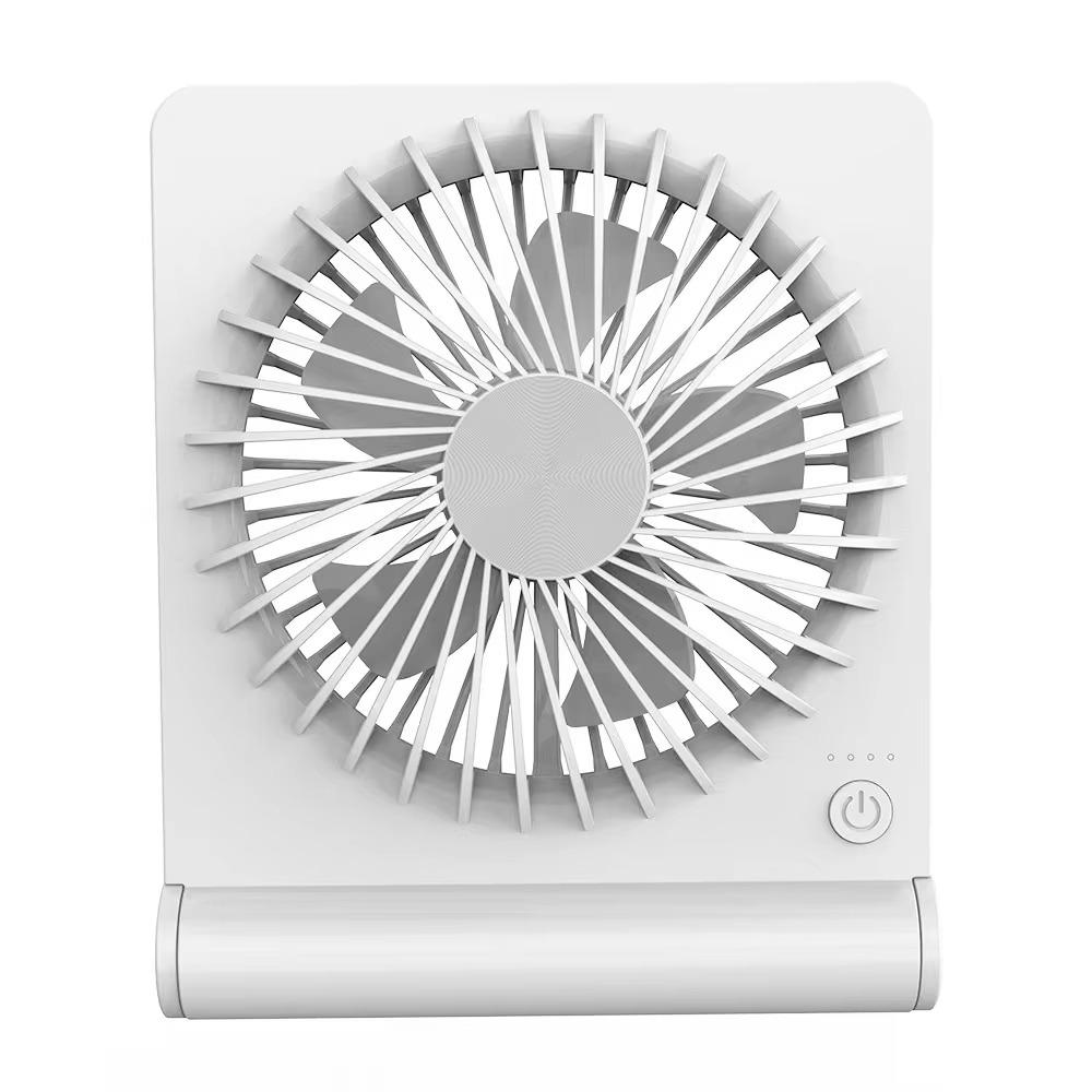 Folding Desk Fan Lightweight Ultra-thin Mini Fan Table Fan Small USB Fan Outdoor