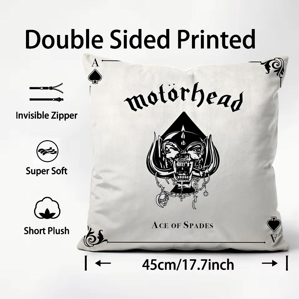 Rock Band M-MotorHEadS Lemmy Наволочка с принтом узора Подушка для гостиной Дивана и Декора спальни