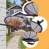 Wall Mounted Bird Feeder Feeding Dish Patio Yard Tree Outside Iron Heavy Duty Doves Owls