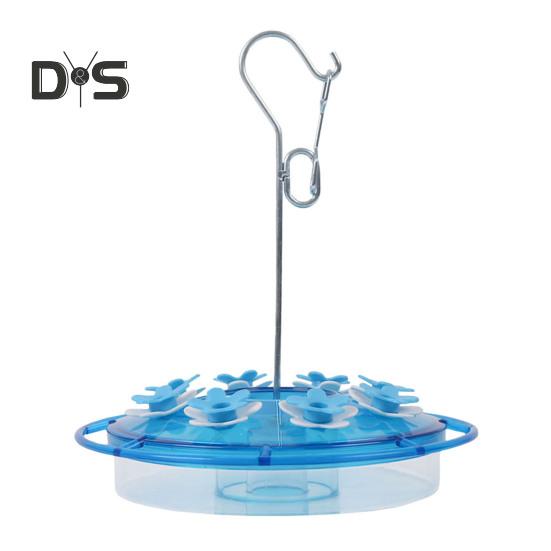 Кормушка для колибри 450 мл с насестом и портами для кормления, подвесная кормушка для диких птиц для декора сада и заднего двора