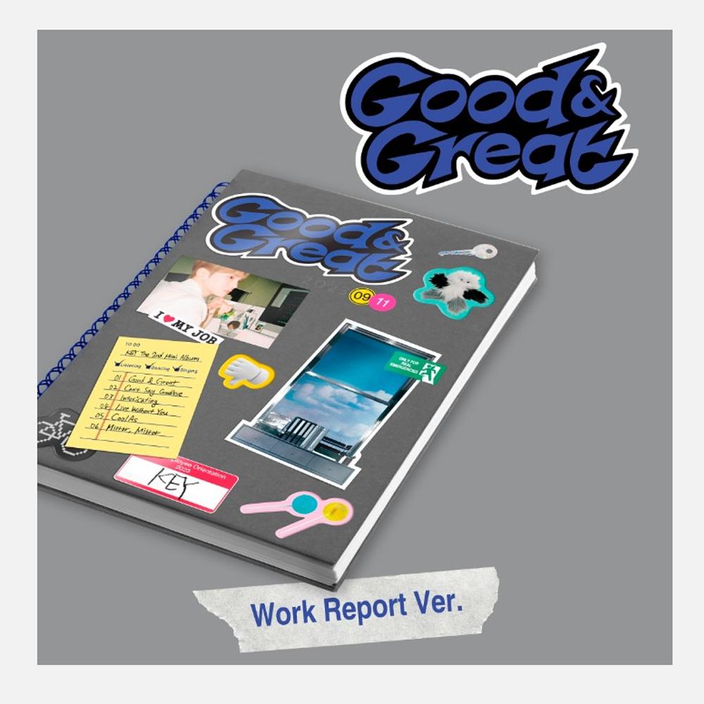 KEY (SHINee) : The 2nd Mini Album - Good & Great (Work Report Ver.)