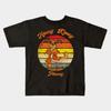 Boys Girls Soft Cotton Graphic Tees Retro Hong Kong Phooey T-shirt Breathable Daily School Wear Kids T-Shirts