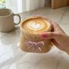 Transparent Cloth Bag Shaped Mug Heat-Resistant Espresso Cup Tea Cup Milk Glass Cup  Afternoon Tea