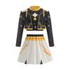 Girl 3 PCS Set Cosplay Costume Fashion Clothes Stage Performance Role Play Dress Up Uniform Children Show Party Costumes