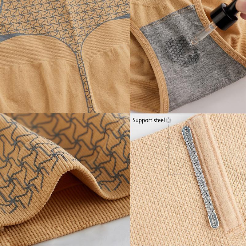 High Waist Flat Belly Panties Women Waist Trainer Boxer Hip Lift Seamless Shorts Slimming Body Shaper Abdomen Underwear