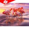 5D DIY Diamond Painting Flamingos Diamond Embroidery Cross Stitch Home Decoration